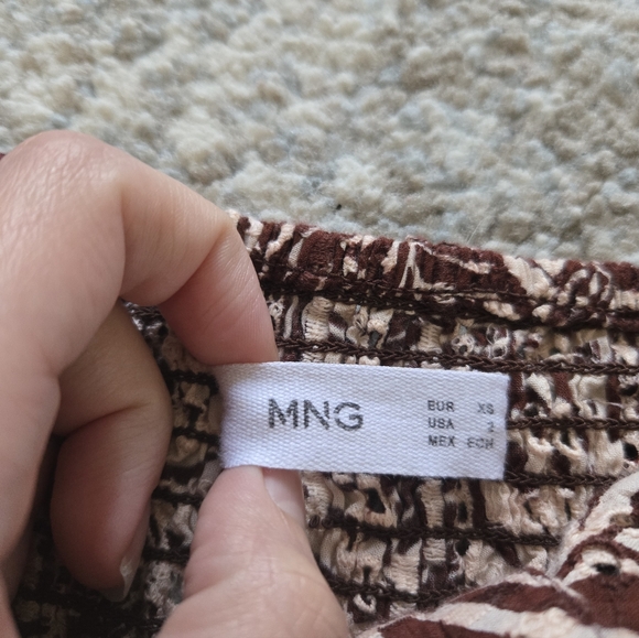 Mango 100% Cotton Mini Dress - Picture 4 of 10